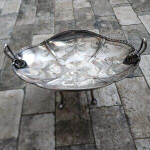 Parker & Casper Silver Plated Centerpiece